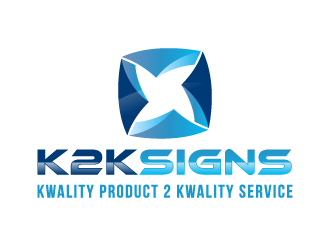 K2K SIGNS logo design by akilis13