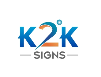 K2K SIGNS logo design by STTHERESE