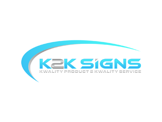 K2K SIGNS logo design by alby