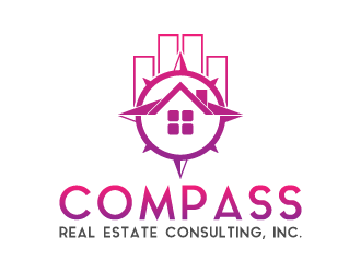 COMPASS REAL ESTATE CONSULTING, INC. logo design by fastsev