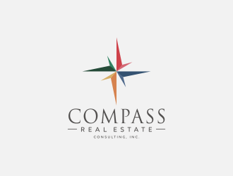 COMPASS REAL ESTATE CONSULTING, INC. logo design by huma