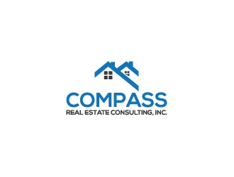 COMPASS REAL ESTATE CONSULTING, INC. logo design by Creativeart