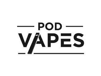 PODVAPES.COM.AU logo design by alby