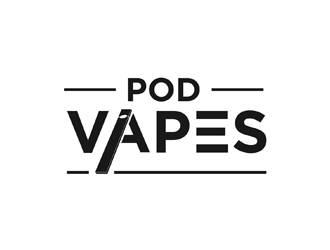 PODVAPES.COM.AU logo design by alby