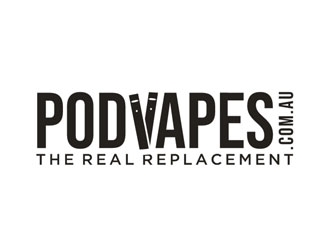 PODVAPES.COM.AU logo design by Foxcody
