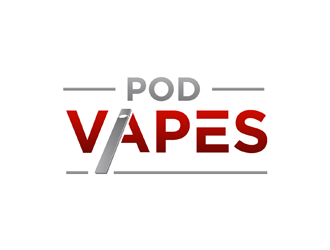 PODVAPES.COM.AU logo design by alby