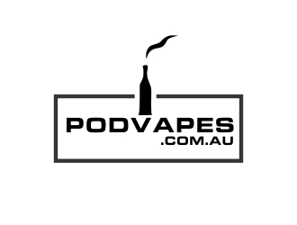 PODVAPES.COM.AU logo design by mckris
