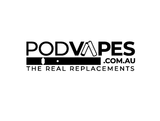 PODVAPES.COM.AU logo design by jaize