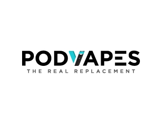 PODVAPES.COM.AU logo design by fillintheblack