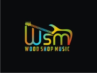Wood Shop Music logo design by bricton