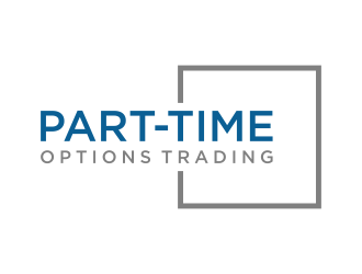 Part-time options trading logo design by savana