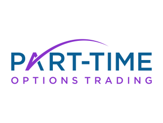 Part-time options trading logo design by savana
