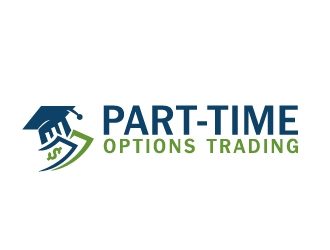 Part-time options trading logo design by jenyl