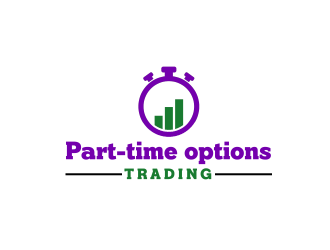 Part-time options trading logo design by DPNKR