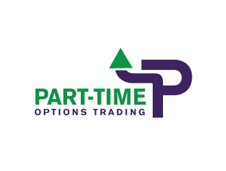 Part-time options trading logo design by Suvendu