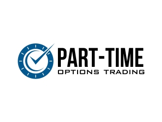 Part-time options trading logo design by cikiyunn