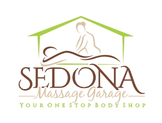 Sedona Massage Garage.....Your One Stop Body Shop logo design by ruki