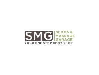 Sedona Massage Garage.....Your One Stop Body Shop logo design by bricton