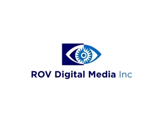 ROV Digital Media Inc or ROV logo design by GemahRipah