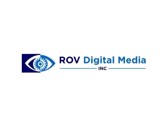 ROV Digital Media Inc or ROV logo design by GemahRipah
