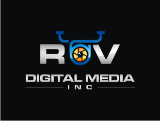 ROV Digital Media Inc or ROV logo design by Asani Chie