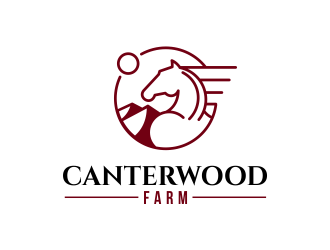 Canterwood Farm logo design by SmartTaste