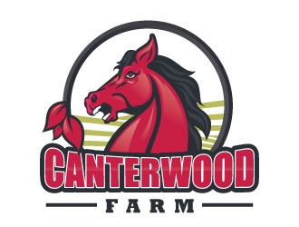 Canterwood Farm logo design by Suvendu