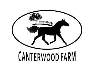 Canterwood Farm logo design by Torzo