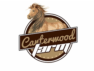 Canterwood Farm logo design by marshall