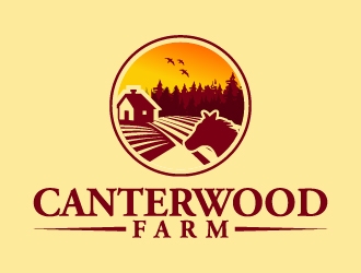 Canterwood Farm logo design by abss