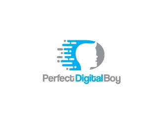 Perfect Digital Boy logo design by bezalel