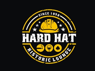 Hardhat Historic Lounge logo design by Foxcody