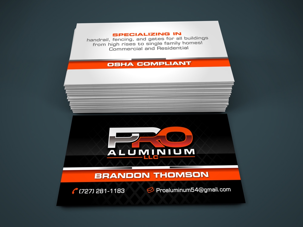 Pro Aluminum LLC logo design by aRBy