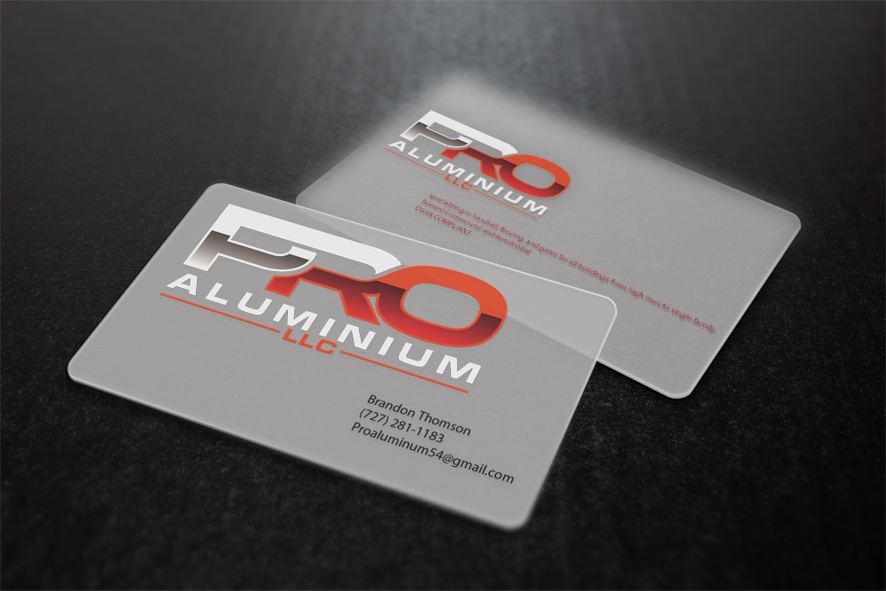 Pro Aluminum LLC logo design by akhi
