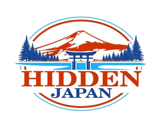 Hidden Japan logo design by DreamLogoDesign