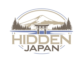Hidden Japan logo design by DreamLogoDesign