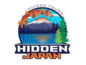 Hidden Japan logo design by DreamLogoDesign