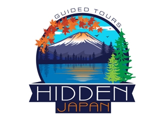 Hidden Japan logo design by DreamLogoDesign