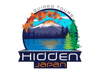 Hidden Japan logo design by DreamLogoDesign