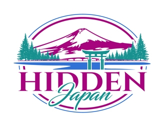 Hidden Japan logo design by DreamLogoDesign