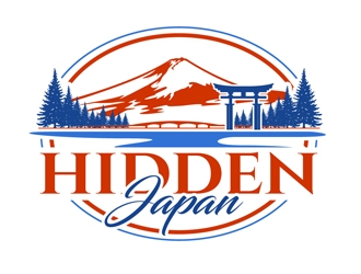 Hidden Japan logo design by DreamLogoDesign