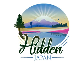 Hidden Japan logo design by Suvendu
