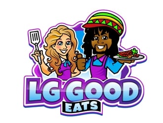 LG Good Eats logo design by DreamLogoDesign