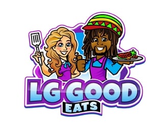 LG Good Eats logo design by DreamLogoDesign