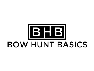 BHB bow hunt basics logo design by afra_art