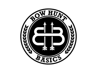 BHB bow hunt basics logo design by MarkindDesign