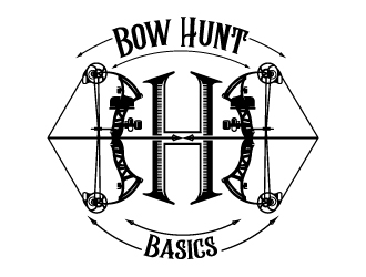BHB bow hunt basics logo design by aRBy