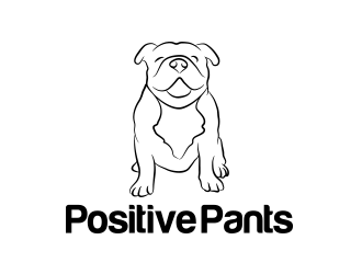 Positive Pants logo design by keylogo