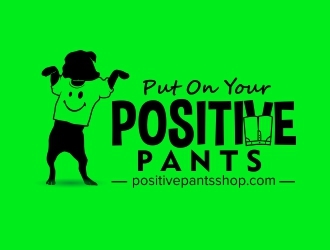 Positive Pants logo design by amar_mboiss