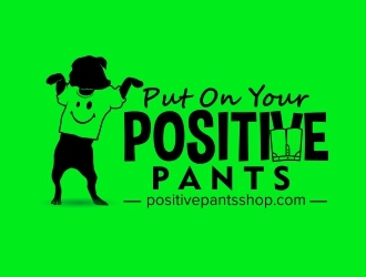 Positive Pants logo design by amar_mboiss